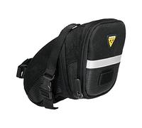 TOPEAK L Bolsa sillin aerodinámica Aero Wedge, Talla (Strap), Hombres, Negro