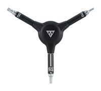 Topeak Llave de 3 brazos Y-Torx Speed Wrench T10 / T25 / T30 negro one_size
