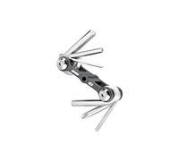 Topeak 60102506 Multiherramienta, Mini 6 Herramienta Plegable-Negro, Grau, One Size