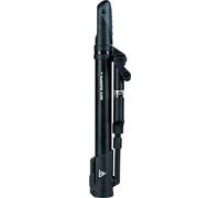 Topeak Mini Morph - Bomba de neumáticos de Bicicleta con manómetro analógico, Color Negro