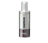 Topeak Nano TorqBox 4 Casquillo dinamométrico Adulto Unisex, Negro, 4Nm
