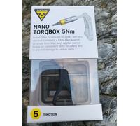 TOPEAK NANO TORQBOX 5NM Casquillo De Par Con 5 Bits Para Minitool De 5Mm