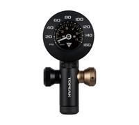 Topeak Probador de presión de aire AirBooster G+/Bomba de cartucho de CO2 negro