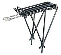 Topeak Rack + Ressort Negro, Explorer-Portaequipajes para Bicicleta, Color, S