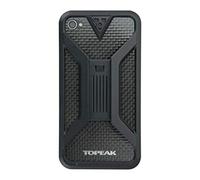 Topeak RideCase W/Mount (Apple iPhone 4/4S) - Cesta para Bicicletas (Manillar), Color Negro