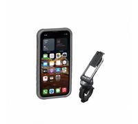 Topeak iPhone 13 Mini Funda Smartphone Ridecase, Adultos Unisex, Negro/Azul Claro