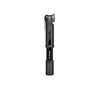 Topeak Roadie Bike Pump Bomba de Bicicleta, Unisex, Negro, 7.2" x 1.3" x 1.1"