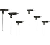 Topeak Set de llaves hexagonales DuoHex WrenchT-Handle negro one_size
