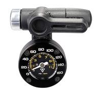 Topeak Shuttle Gauge G2 Manometro, Deportes y Aire Libre, Black, 6.2 x 5.8 x 3 cm