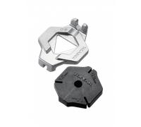 Topeak DuoSpoke Wrench 14G/15G Spoke Wrench One Size Gris