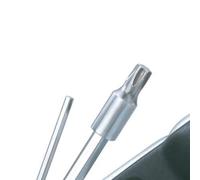 TOPEAK Tool bit (T25) II/Hexus X Piezas de Repuesto Multiherramienta Adulto Unisex Negro, Talla Única