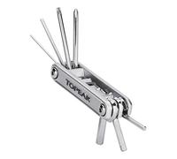 TOPEAK Unisex - Adulto X-Tool+ Mini Wekrzeug, Plata, 11 Funciones