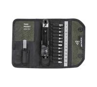 Topeak Unisex Rocket Mini Ex Cycle Torque Wrench Set, Black/Green, 14.5 X 7 X 3