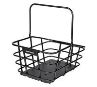 Topeak Urban Basket DX 22L 15002089 - Cesta para Bicicleta (Aluminio, 1,5 kg, 44 x 32,6 x 24 cm), Color Negro