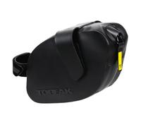 Topeak Weatherproof DynaWedge Strap - Bolsa para sillín de Bicicleta, Impermeable, 0,6 l, Color Negro