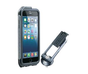 Topeak Weatherproof RideCase - para iPhone 6 Plus+Soporte Gris/Negro 2017