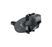Topeak Wedge Drybag Strap Mount Bolsa de sillín, Unisex, Negro, 15x9x9cm