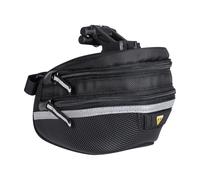 Topeak Wedge II Bolsa de sillín, Unisex Adulto, Negro, 18,5 x 11,5 x 13 cm, 1,65 Liter