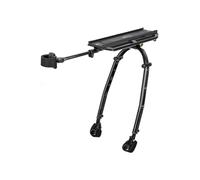 Topeak Zi RAK Portaequipajes negro para bicicleta de aluminio con correa de fijación para gravelbike de carretera, bicicleta de carretera y Touring