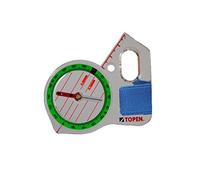 Topen Spot Brújula Derecha para Zurdos, Verde, Talla Única