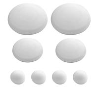 Oryx Hogar Topes adhesivos para paredes, puertas y mobiliario 2×Ø60/2×40/4×Ø22 mm (Blister 8 pz)