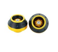 Topes Anticaida 2-4 Uds. Protectores Universales Para Ruedas De Motocicleta, Protectores Contra Choques, Copas Deslizantes De Horquilla Delantera Que Caen Deslizadores de Marco protección(2pcs Gold)