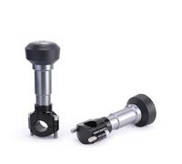 Topes Anticaida Almohadilla Protección Contra Caídas Abrazadera Motocicleta CNC Deslizadores Marco Protector Contra Choques Para Benelli Para Leoncino 800 Protector Contra Choques(22- 28mm B Grey)