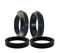 Topes Anticaida Amortiguador De Goma Para Motocicleta Compatible Con Steed 400 600 VLX400 600, 39x51x8/9,5mm, Sello De Aceite Para Horquilla Delantera Deslizadores de Marco protección(1 SET)