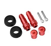 Topes Anticaida Compatible con 690 Enduro/R 690 SMC/R 2008-2025 Compatible con 701 SM 701 Protectores contra choques de deslizadores de marco de motor Deslizadores de Marco protección(Red)