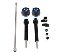 Topes Anticaida Compatible Con Kawasaki Ninja ZX14R ZX-14R 2012-2018 Deslizadores De Marco Protectores Contra Caídas De Motocicleta Deslizadores de Marco protección(Blue)