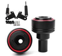 Topes Anticaida Compatible con Kawasaki Z500 Ninja500 Z500 SE Z 500 2024 2025 2026 deslizadores de marco de motocicleta protección contra caídas Deslizadores de Marco protección(Red)