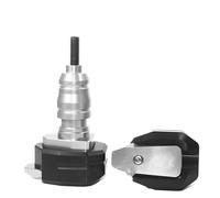 Topes Anticaida Compatible Con Qjmotor QJ SRK600 SRK 600 Motocicleta Protección Contra Caídas Marco Deslizante Protector De Almohadilla De Choque Deslizadores de Marco protección(Silver SRK600)
