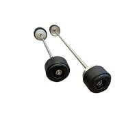 Topes Anticaida Compatible con Triumph Street Triple R 765 RS 2017-2025 Moto eje delantero trasero horquilla Crash Slider Deslizadores de Marco protección(T34)