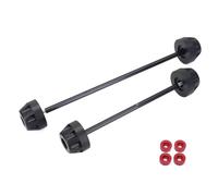 Topes Anticaida Compatible Con YZF-R9 2025 Protector De Rueda De Motocicleta Deslizante De Horquilla De Eje Delantero Trasero Deslizadores de Marco protección(Front-Rear RED)