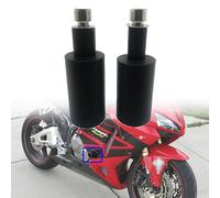 Topes Anticaída ▷ HONDA CBR 600 RR CBR600RR 2003 2004 2005 2006 NEGROS protectores anticaidas carbono falling protector anti crash carenado slider chasis deslizadores repuesto