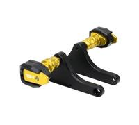 Topes Anticaida Moto Ajuste para RSV4 RR RF RSV4RR RSV4RF 2021-2023 marco de protección contra caídas para motocicleta Protector carenado deslizante almohadilla choques(Gold)