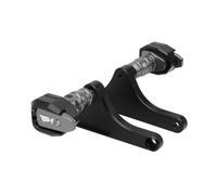Topes Anticaida Moto Ajuste para RSV4 RR RF RSV4RR RSV4RF 2021-2023 marco de protección contra caídas para motocicleta Protector carenado deslizante almohadilla choques(Gray)