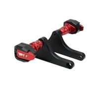 Topes Anticaida Moto Ajuste para RSV4 RR RF RSV4RR RSV4RF 2021-2023 marco de protección contra caídas para motocicleta Protector carenado deslizante almohadilla choques(Red)