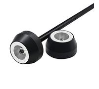 Topes Anticaida Moto Motocicleta Para VFR800X VFR1200X VFR1200F VFR 800X/1200X/1200F Eje Delantero Horquilla Protector Contra Caídas Almohadilla Deslizante(Silver)