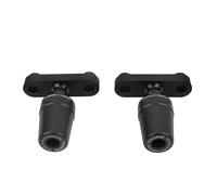 Topes Anticaida Moto Para 401 2018-2024 Marco de protección contra caídas para motocicleta Protector carenado deslizante almohadilla choque(Titanium)