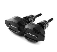 Topes Anticaida Moto Para CB500F CB500 F CB 500 F 2013-2018 Protección contra caídas Carenado Protector de almohadilla de choque Deslizadores Moto(Black)