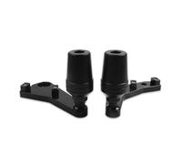 Topes Anticaida Moto Para CBR 600 RR CBR600RR 2013-2019 motocicleta CNC marco de protección contra caídas Protector carenado deslizante almohadilla antichoque(Black)