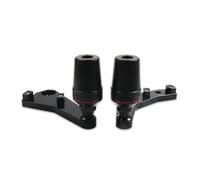 Topes Anticaida Moto Para CBR 600 RR CBR600RR 2013-2019 motocicleta CNC marco de protección contra caídas Protector carenado deslizante almohadilla antichoque(Red)