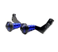 Topes Anticaida Moto Para CBR600RR 2013-2019 Marco de protección contra caídas para motocicleta, Protector de almohadilla de choque para carenado Deslizadores Moto(Blue,B)