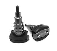 Topes Anticaida Moto Para FZ1 FZ6 motocicleta protección contra caídas marco protector de carenado deslizante almohadilla antichoque(Titanium,FZ6)