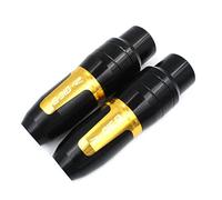 Topes Anticaida Moto Para G310R G 310R G310 R 2017 2018 Motocicleta CNC Frame Crash Pads Escape Sliders Protector Con Logo(2 piece,Gold)