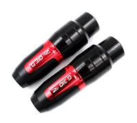 Topes Anticaida Moto Para G310R G 310R G310 R 2017 2018 Motocicleta CNC Frame Crash Pads Escape Sliders Protector Con Logo(2 piece,Red)