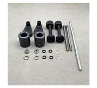 Topes Anticaida Moto Para Kawasaki Para Ninja Para 250R 250 R 2008-2012 2013 Piezas De Motocicleta Sin Corte Deslizadores De Marco Negro Protección Contra Caídas Barras De Choque De Moto(Carbón)