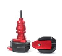 Topes Anticaida Moto Para KAWASAKI Para Z900 Para Z 900 Marco Protección Contra Caídas Para Motocicleta Protector Carenado Deslizante Protector Almohadilla Choque Barras De Choque De Moto(Rojo)