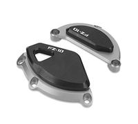 Topes Anticaida Moto Para MT-10 FZ-10 2015 2016-2019 2020 2021 accesorios de motocicleta marco deslizante almohadilla de choque motor estator cubierta protectora(Titanium,FZ10)